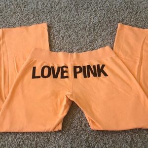 Victoria Secret Love Pink Sweatpants